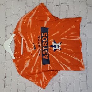 Houston Astros Crop Tee
